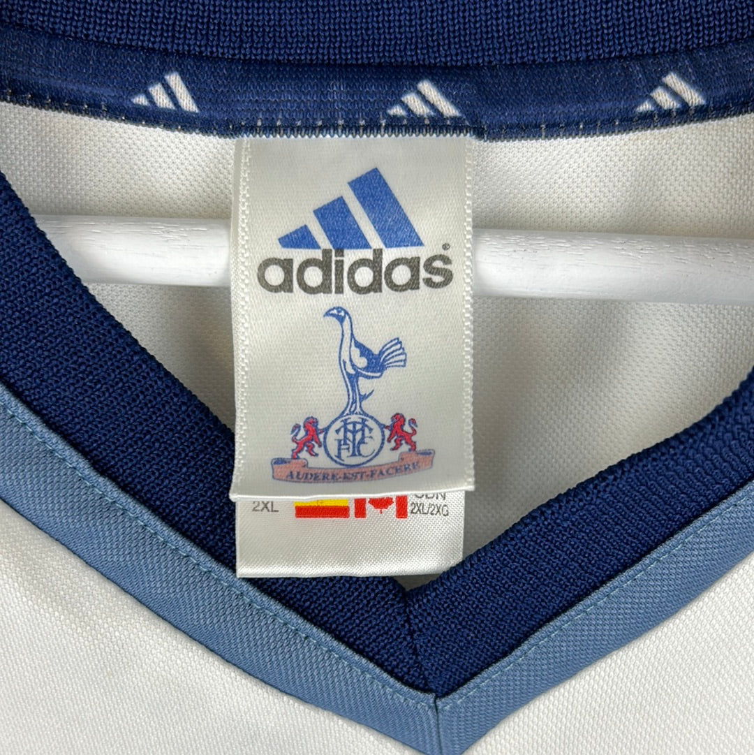 Tottenham Hotspur 2001/2002 Home Shirt - 2XL - Very Good Condition