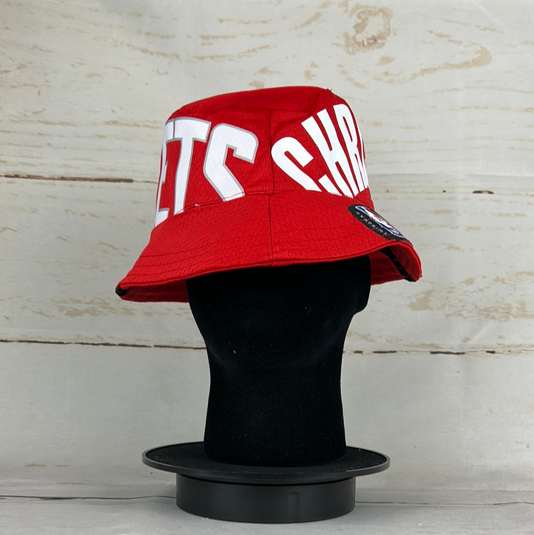 Houston Rockets Upcycled NBA Jersey Bucket Hat *9