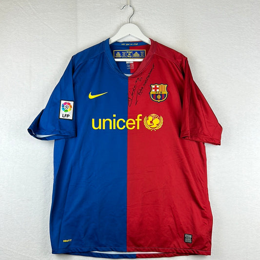 FC Barcelona 2008-2009 Home Shirt - XL
