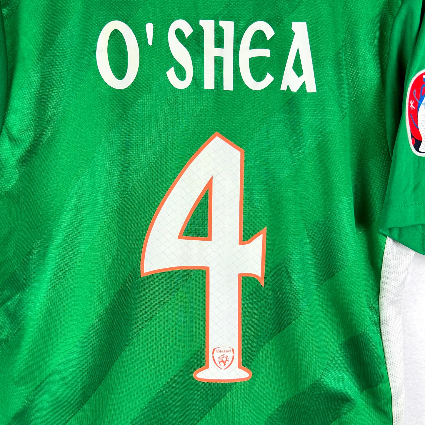 Ireland 2016 Player Issue Home Shirt - O'Shea 4 - Large