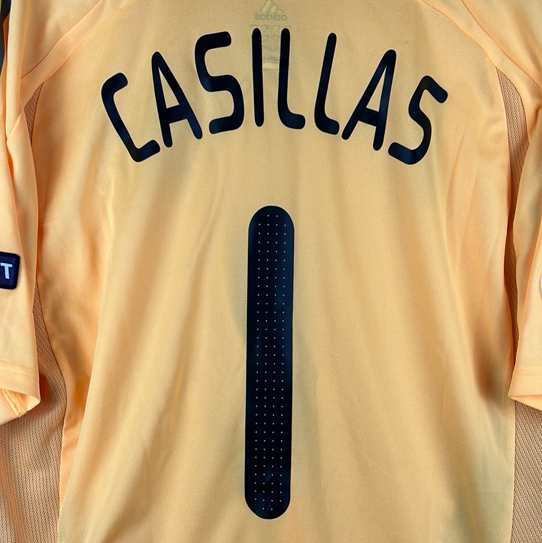 Spain 2008 Player Issue Goalkeeper Shirt - Casillas 1