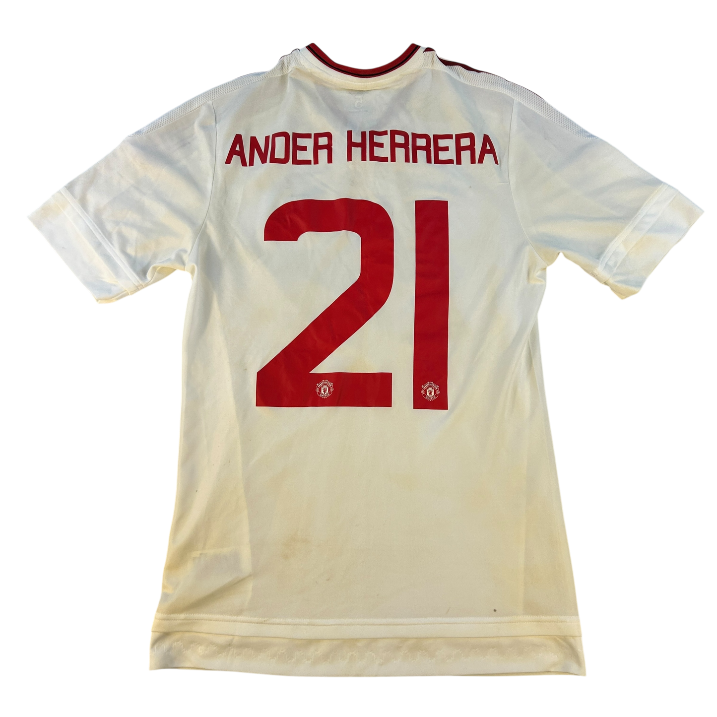 Manchester United 2015/2016 Match Worn Away Shirt - Herrera