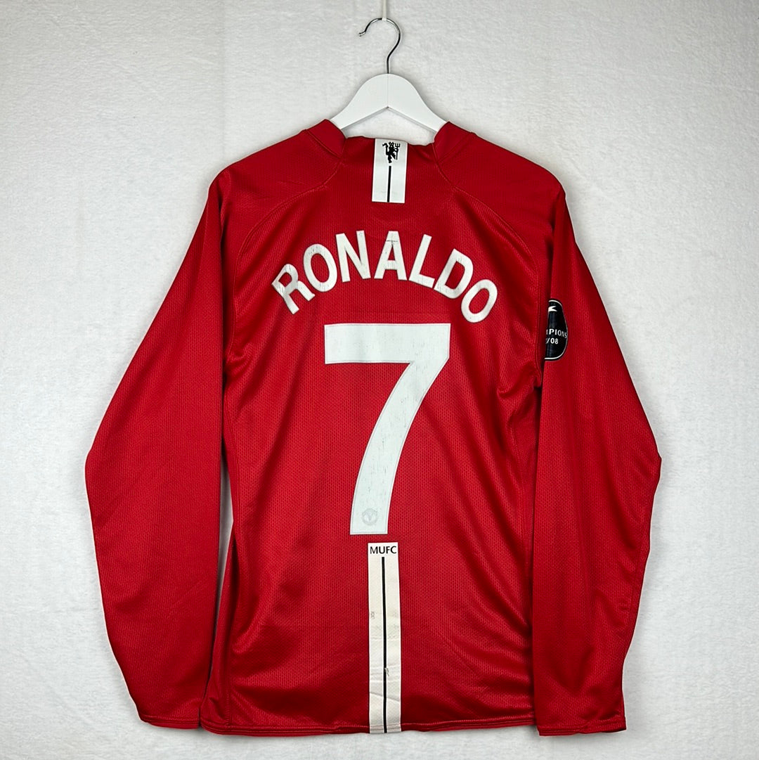 Manchester United 2009/2009 Player Issue Home Shirt - Ronaldo 7