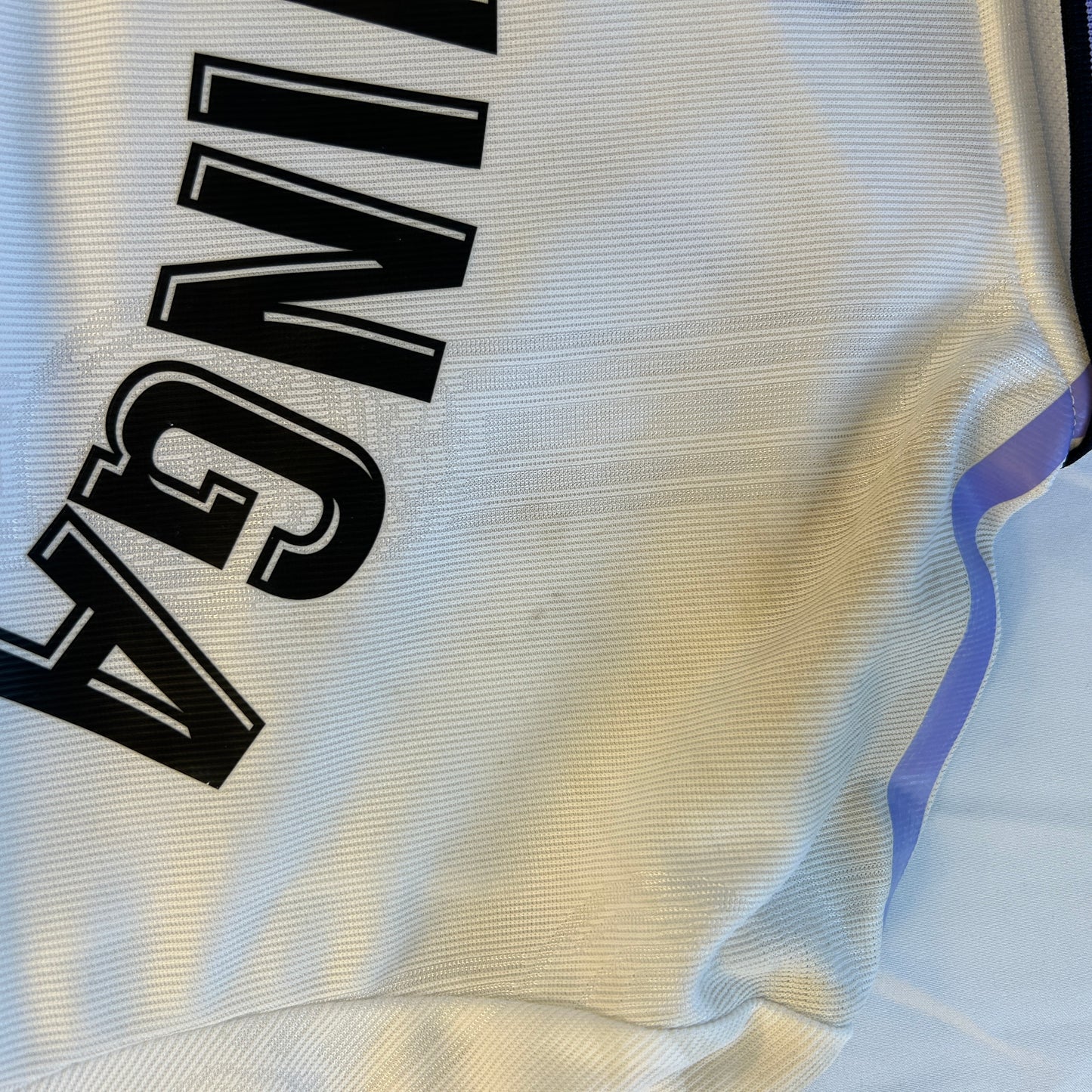 Real Madrid 2022/2023 Match Worn Home Shirt - Camavinga - Photo Matched