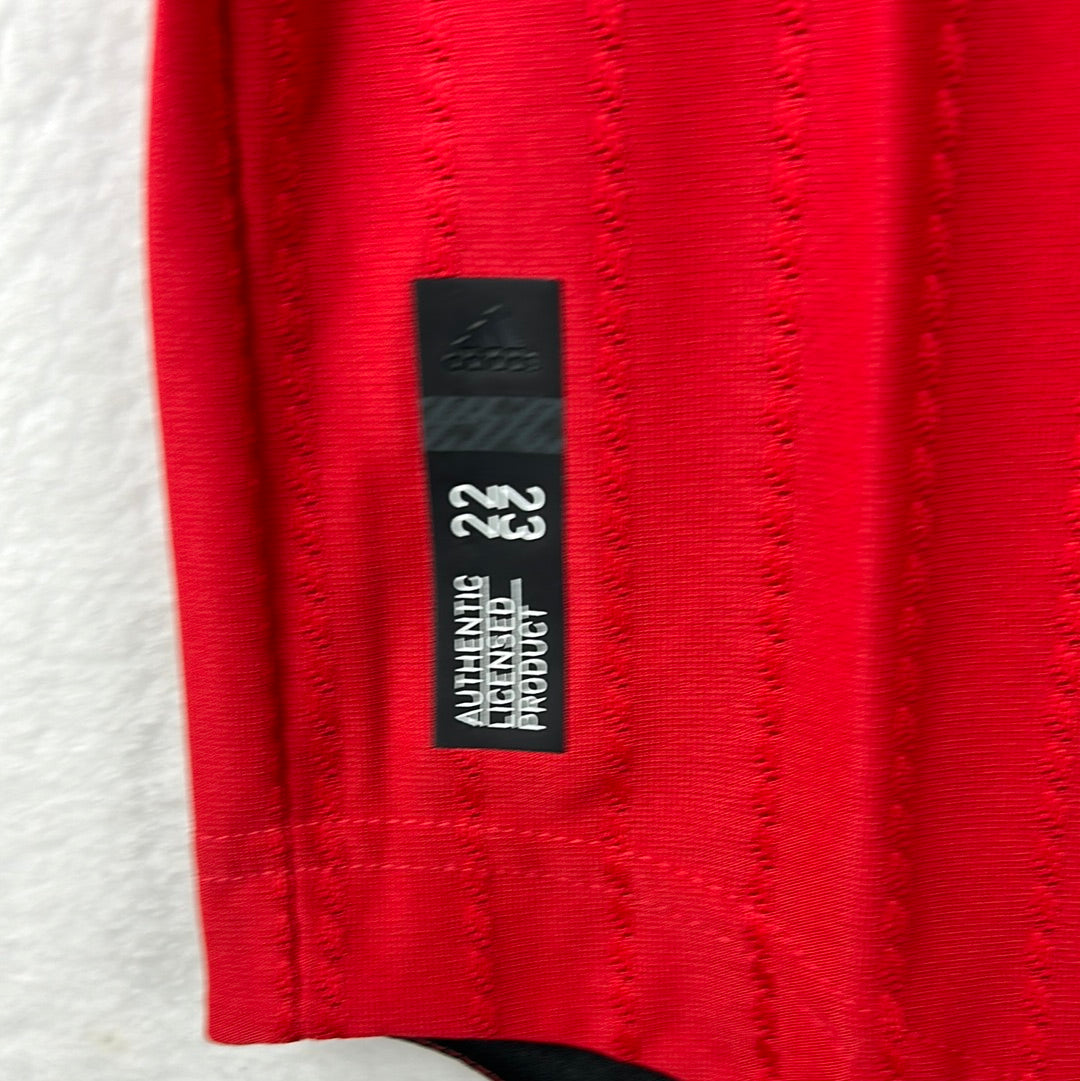 Manchester United 2022/2023 Player Issue Home Shirt - Size Small