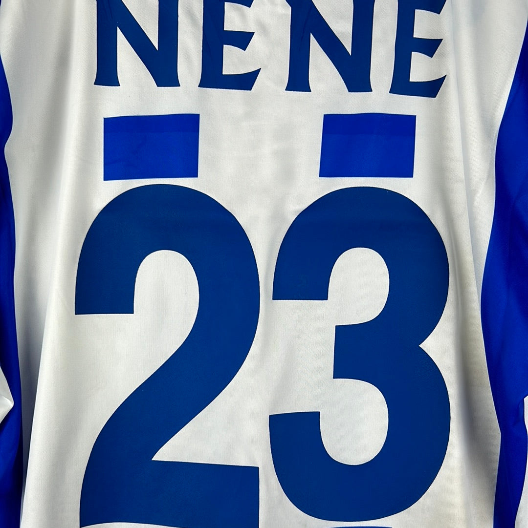 Alaves 2005-2006 Match Worn Home Shirt - XL - Nene 23