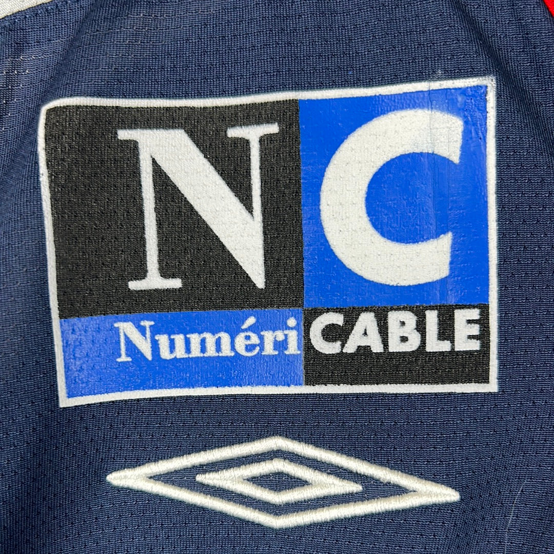 Lyon 2005-2006 Player Issue Training Top - Long Sleeve