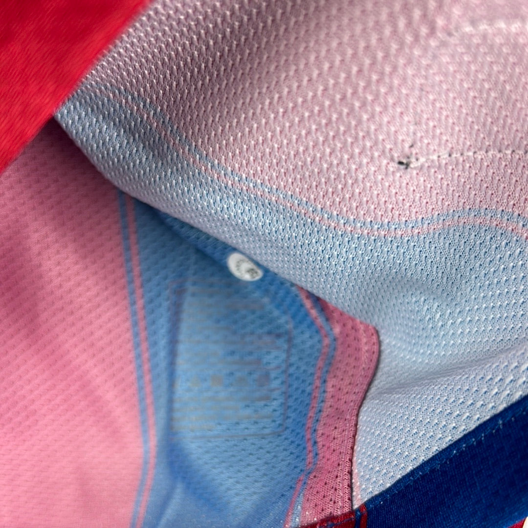 Barcelona 2009/2010 Player Issue Home Shirt - Abidal 22 - Long Sleeve