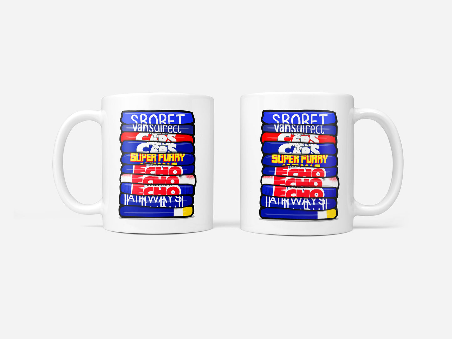 Cardiff Shirt Stack Mug