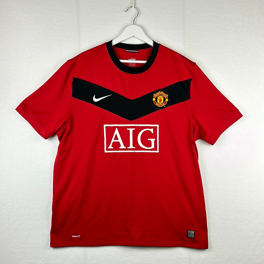 Manchester United 2009/2010 Home Shirt - Excellent Condition - Nike 355091-623
