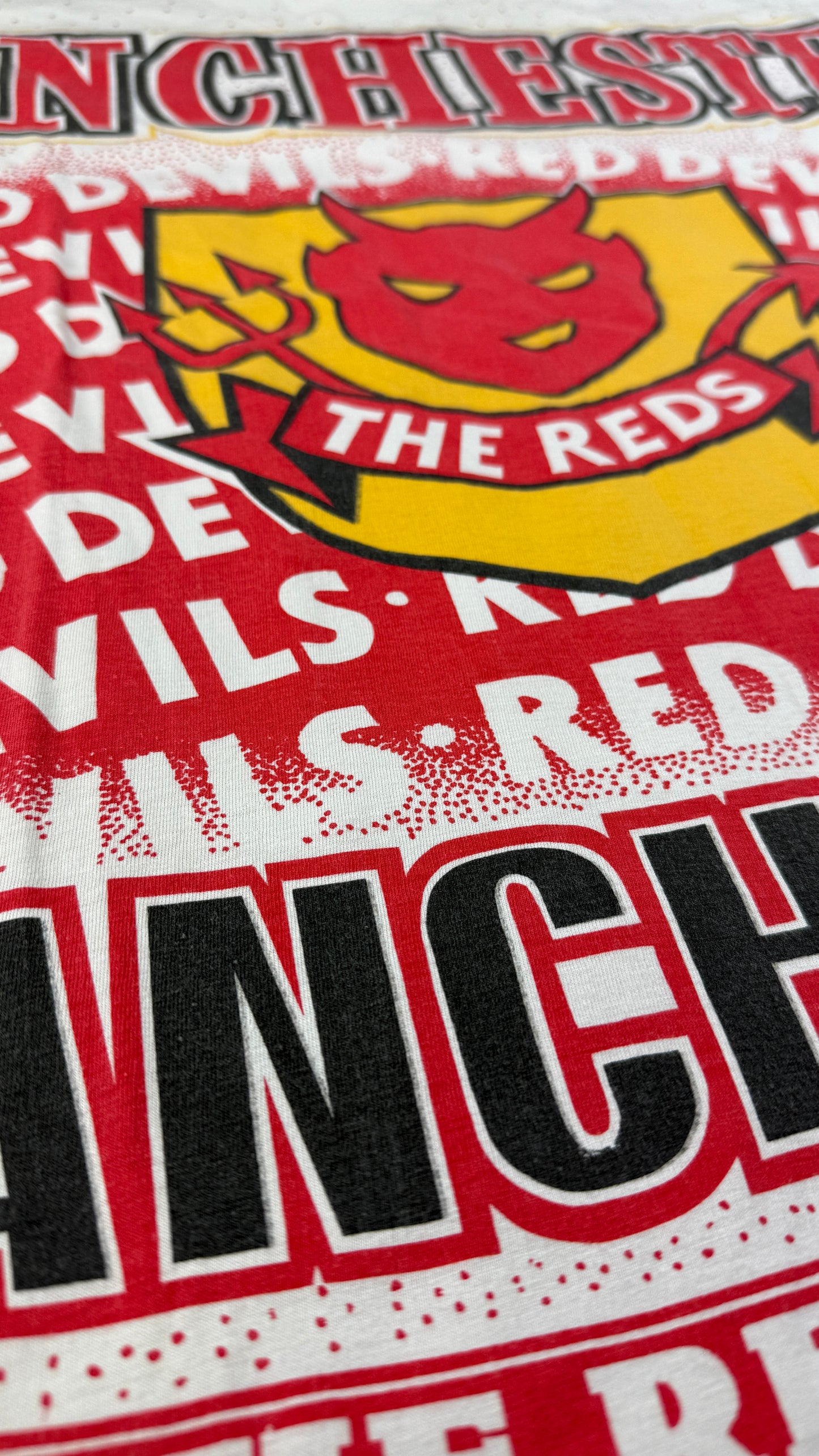 Vintage Manchester United Red Devils T-Shirt