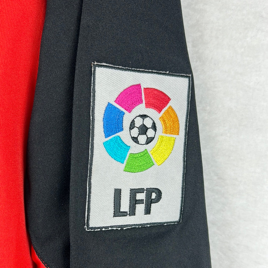 Real Mallorca 2004-2005 Player Issue L/S Home Shirt - Large - Perera 19