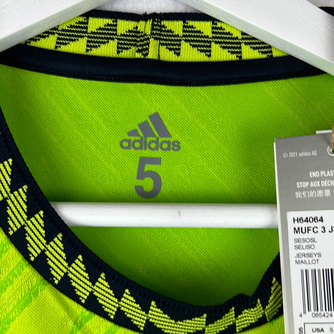 Manchester United 2022/2023 Player Issue Third Shirt - Size Medium