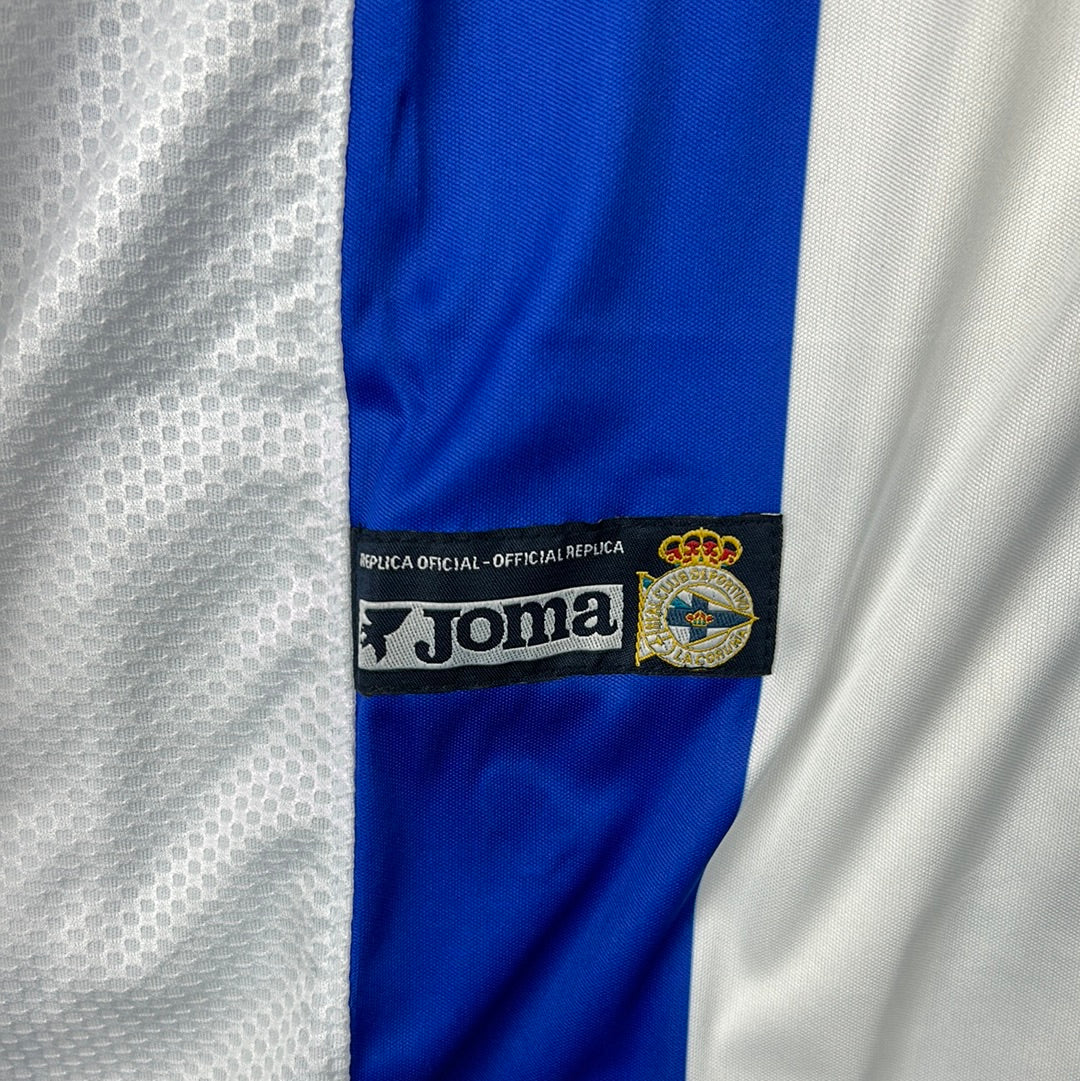 Deportivo La Coruna 2004/2005 Player Issue Home Shirt - Tristan 9 - Long Sleeve