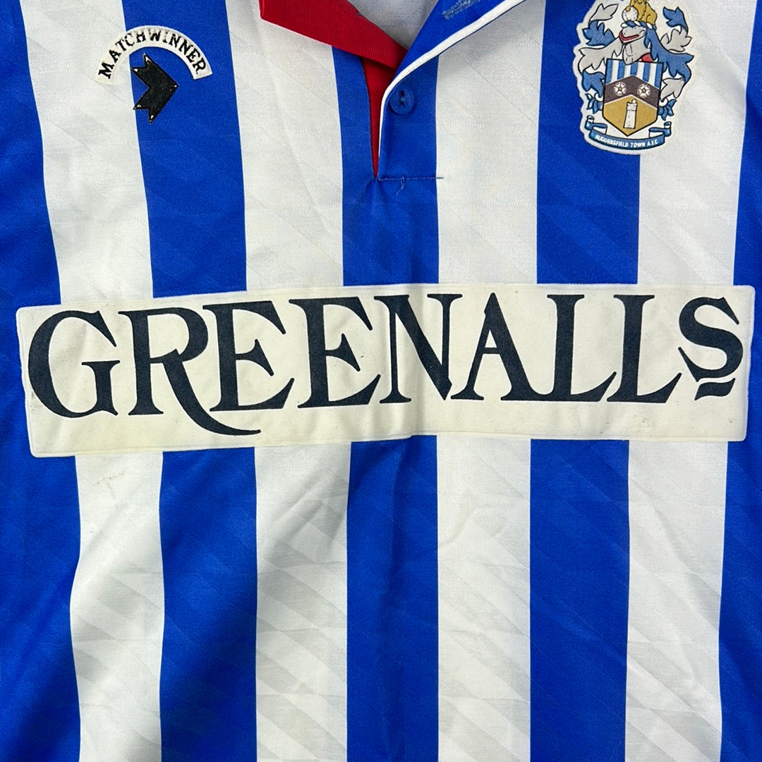 Huddersfield Town 1989/1990 Home Shirt - Large - Excellent