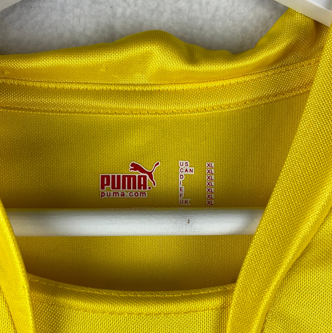 Villarreal 2007/2008 Player IssueHome Shirt - Cygan 12