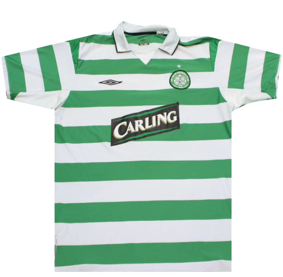 Celtic 2004-2005 Home Football Shirt (Excellent) XL