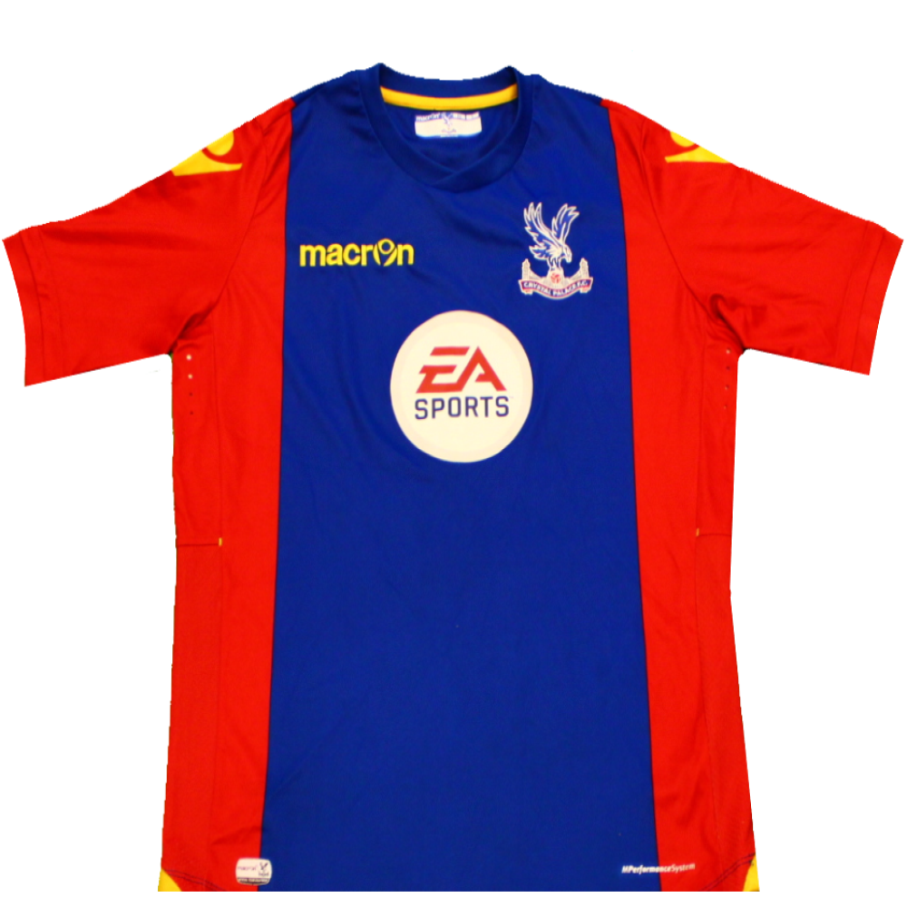 Crystal Palace 2017-2018 Home Football Shirt (Excellent) S