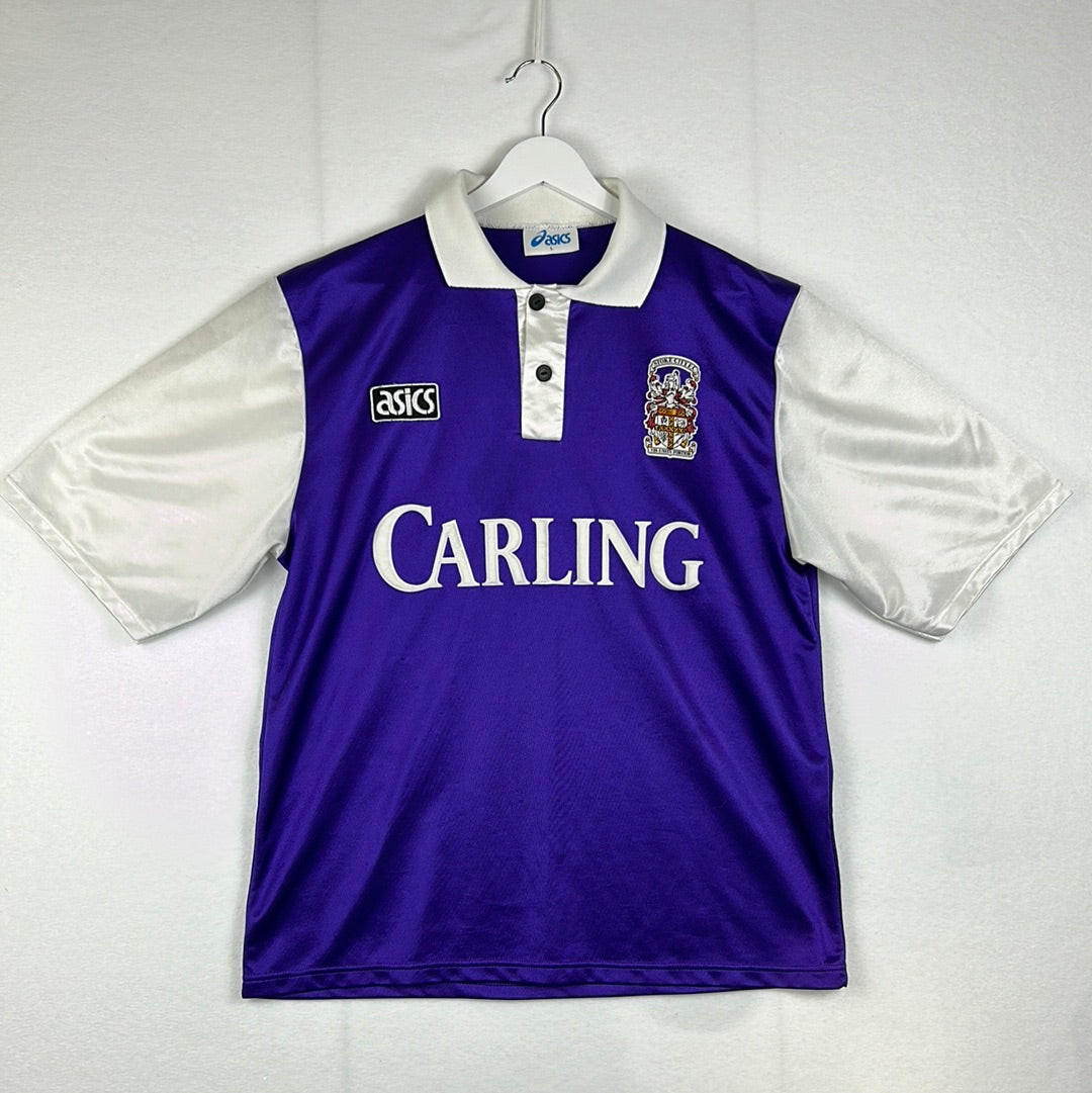 Stoke City 1993/1994 Away Shirt Large – Casual Football Shirts