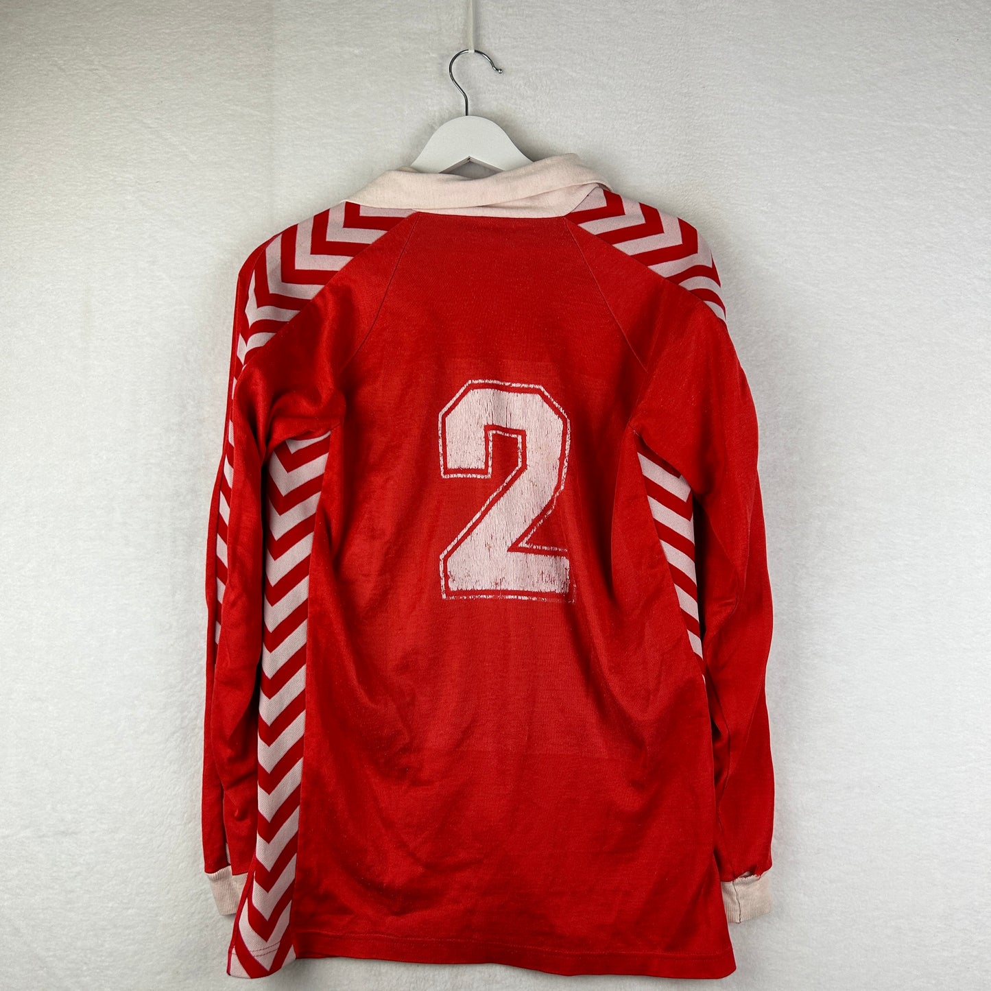 Norway 1984 Match Worn Home Shirt - No 2