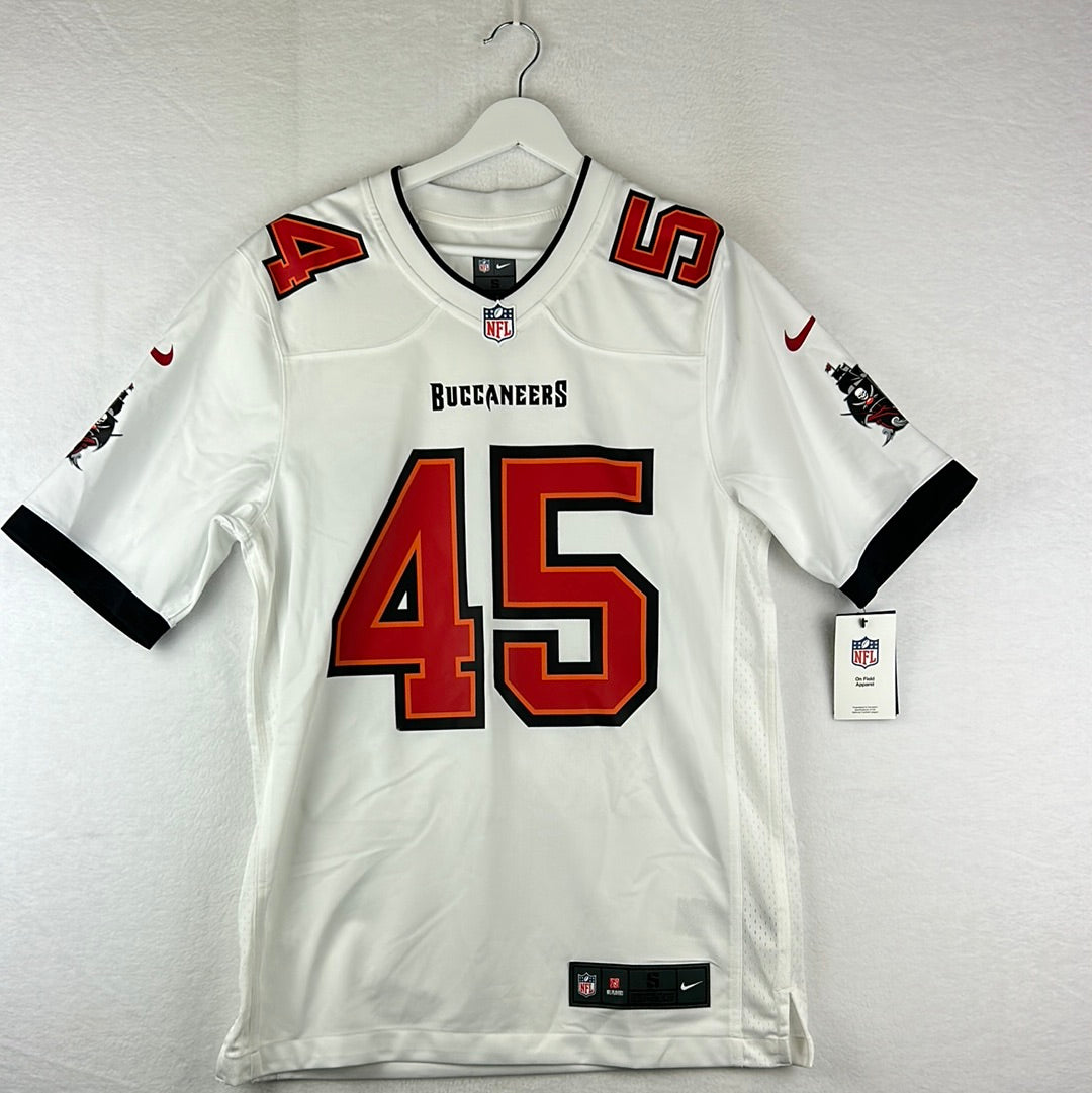 Tampa Bay Buccaneers Jersey - 45 White