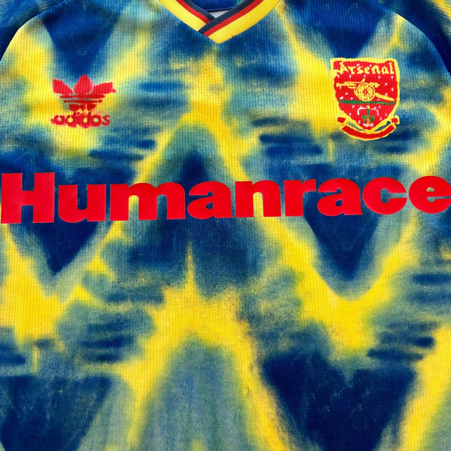 Arsenal Human Race Shirt - Medium - Excellent - Adidas GJ9082