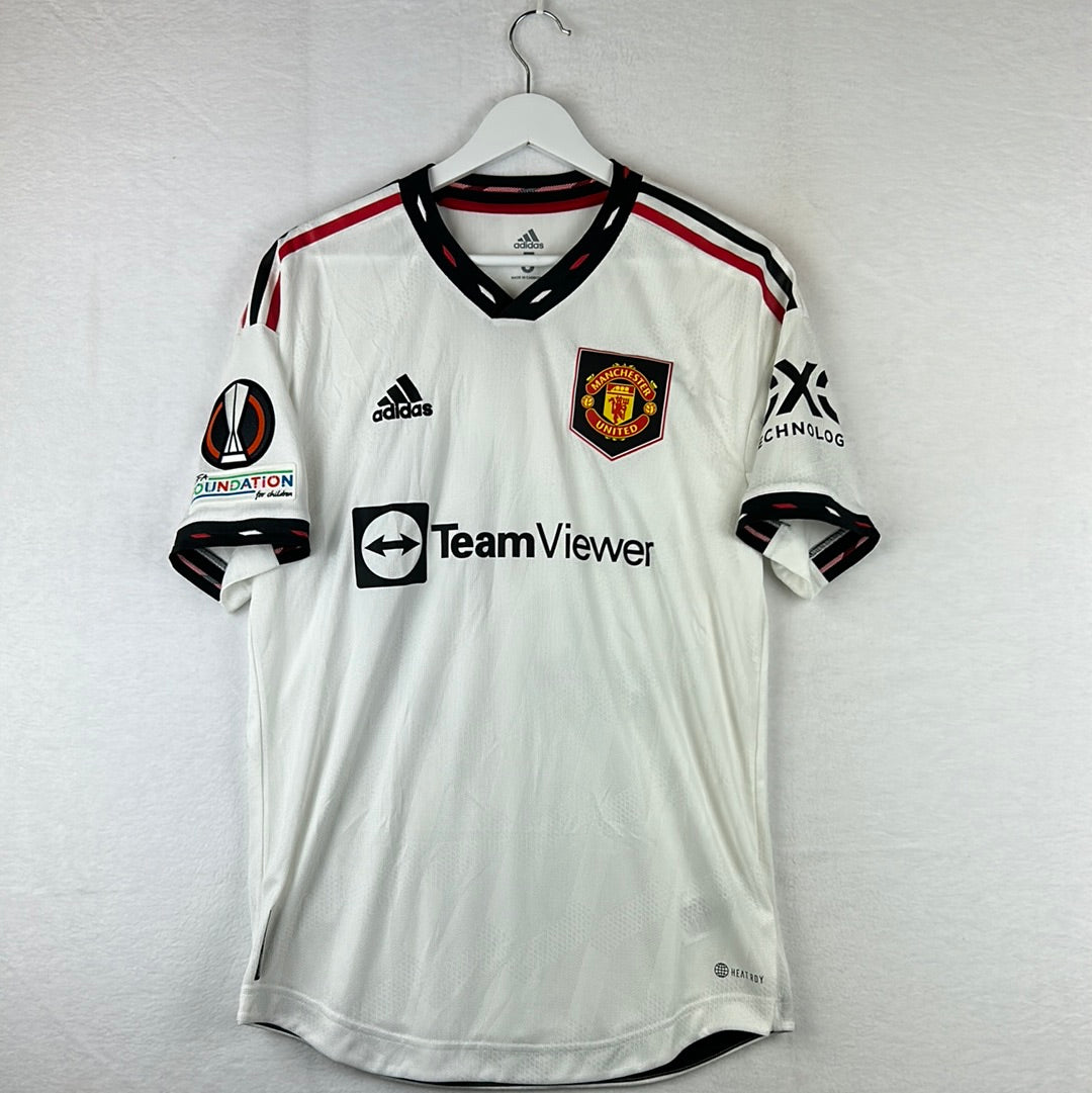 Manchester United 2022/2023 Player Issue Away Shirt - Garnacho 49