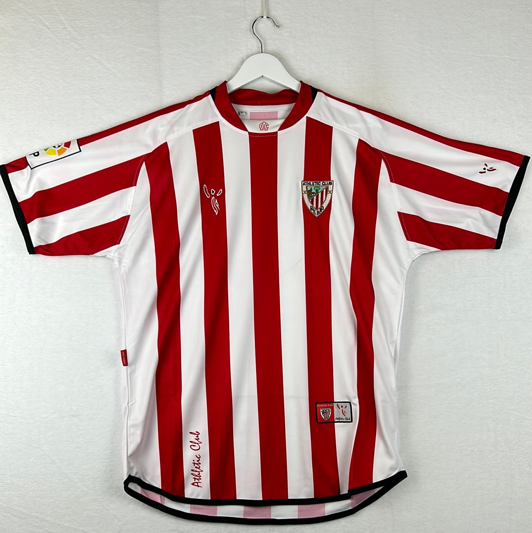 Athletic Bilbao 2004/2005 Player Issue Home Shirt - Karanka 4