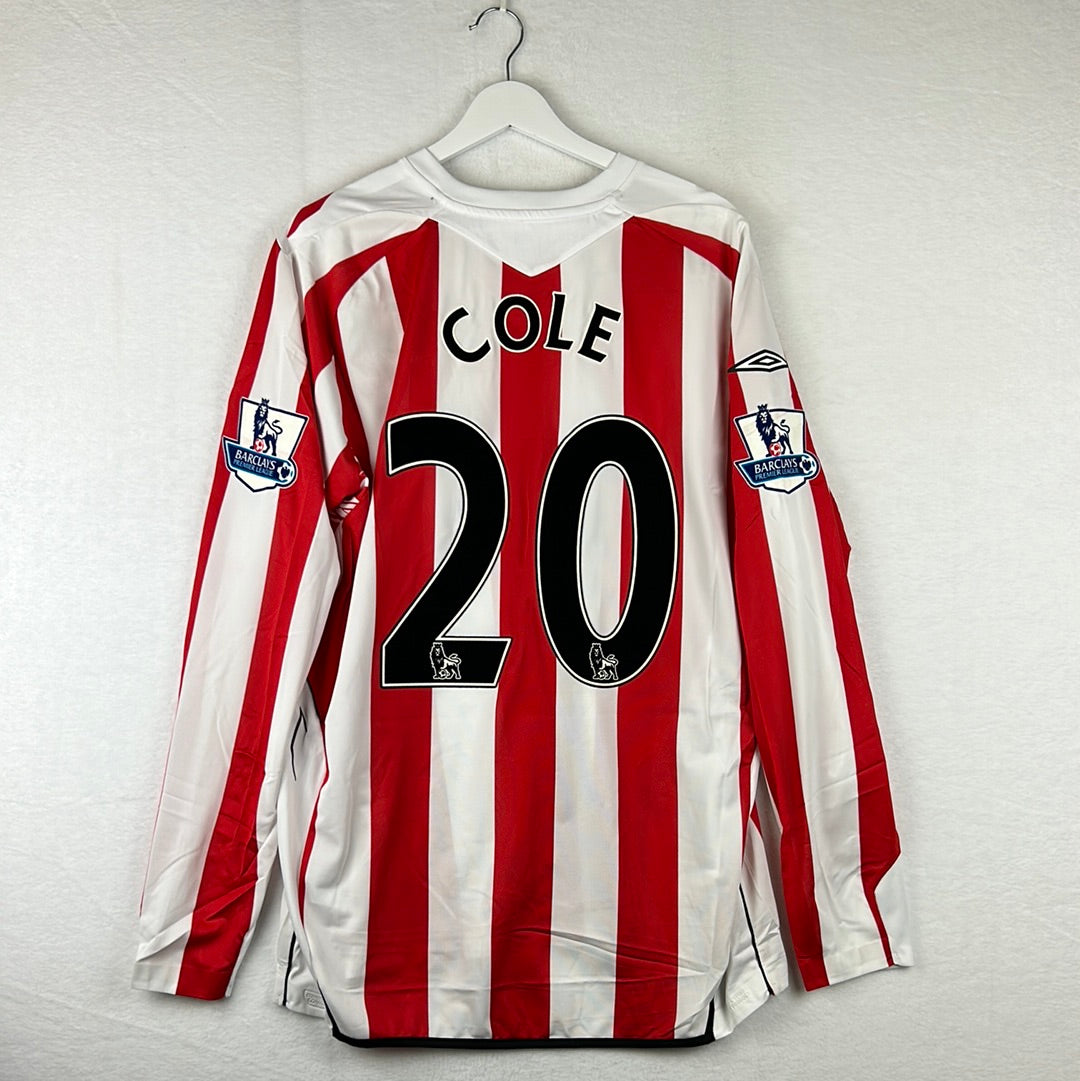 Sunderland 2007/2008 Player Issue Home Shirt