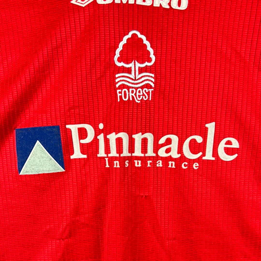 Nottingham Forest 1998-1999-2000 Home Shirt - Extra Large