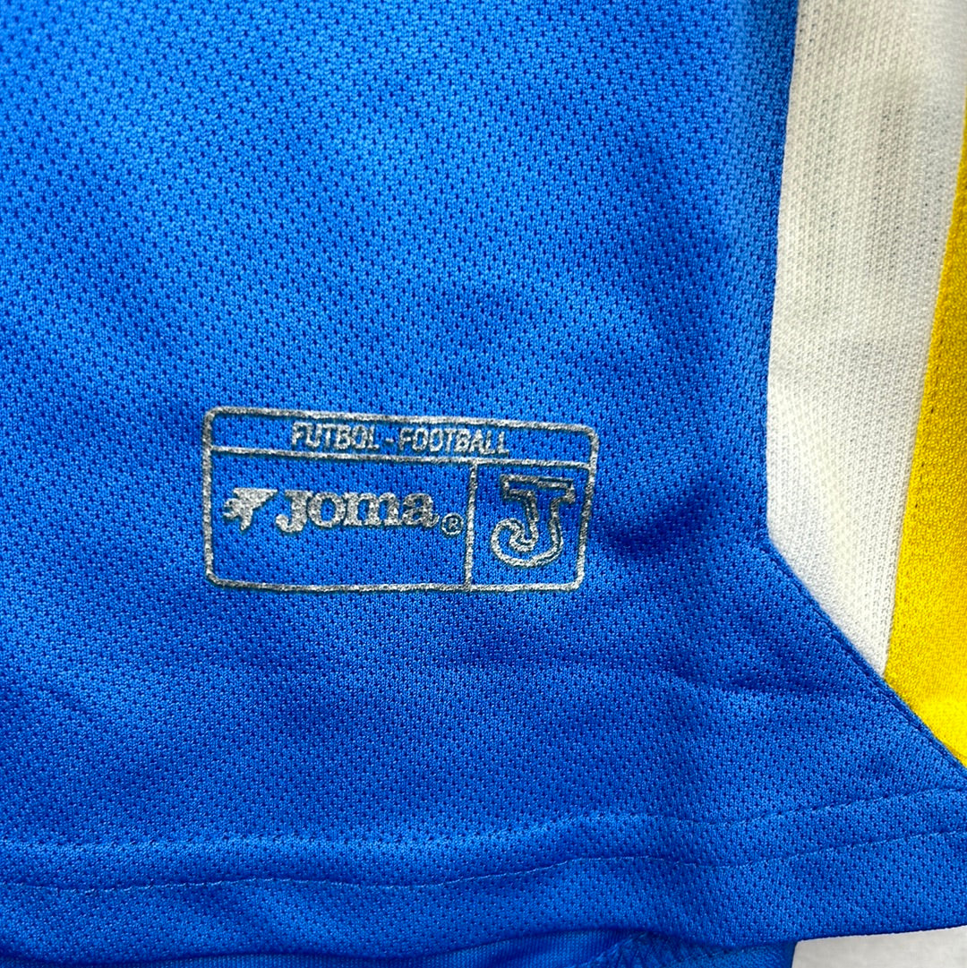Getafe 2007/2008 Player Issue Copa Del Rey Final Shirt - Braulio 9
