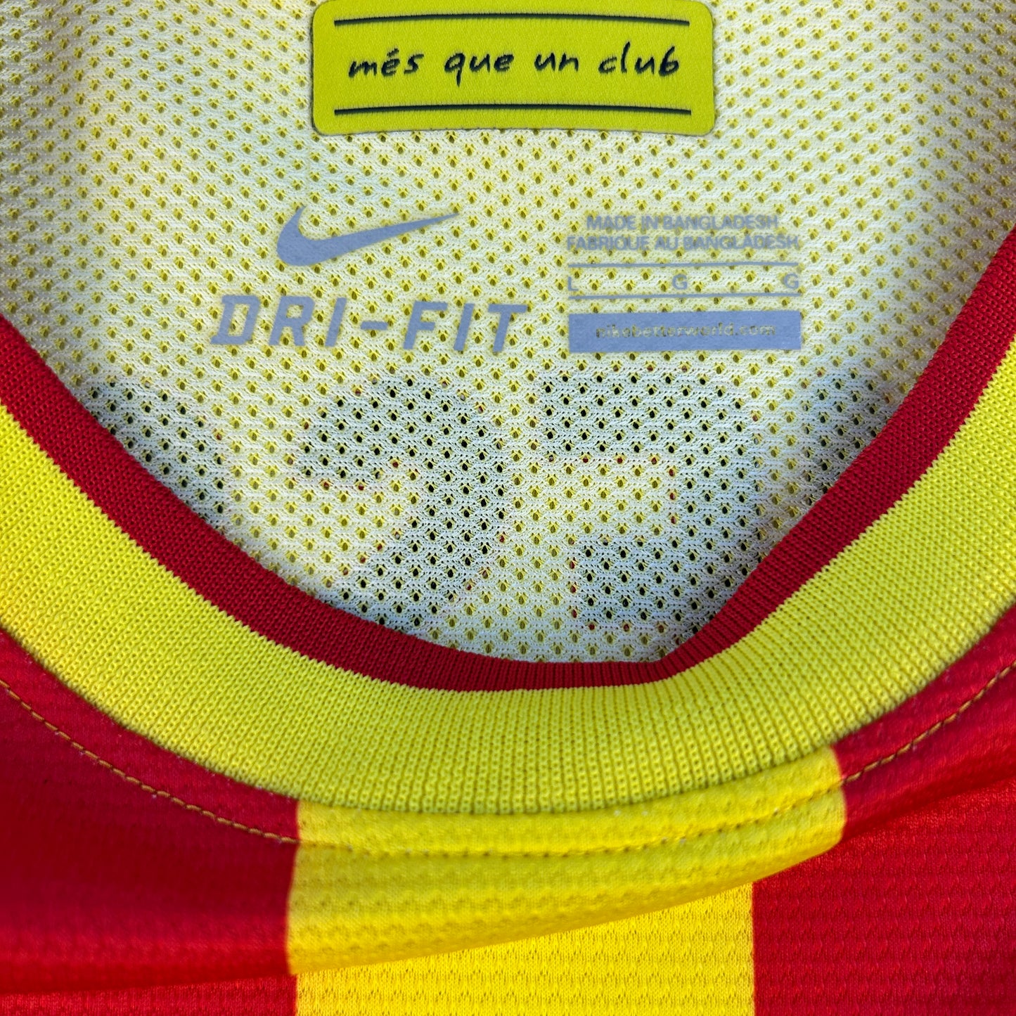 Barcelona 2012/2013 Match Issue Away Shirt - Messi 10 - v AC Milan
