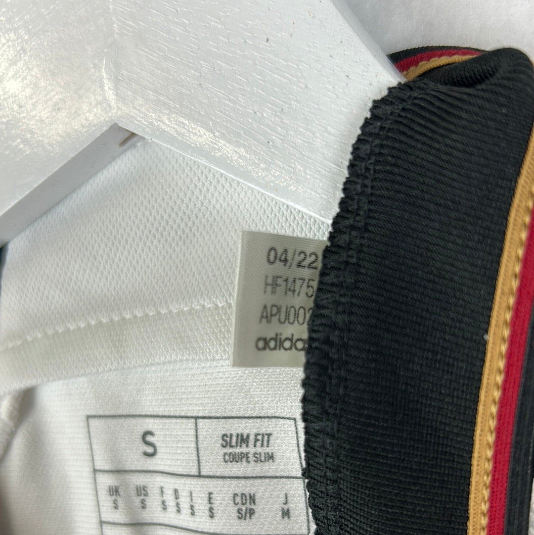 Germany 2022 Home Shirt - Official Adidas Shirt