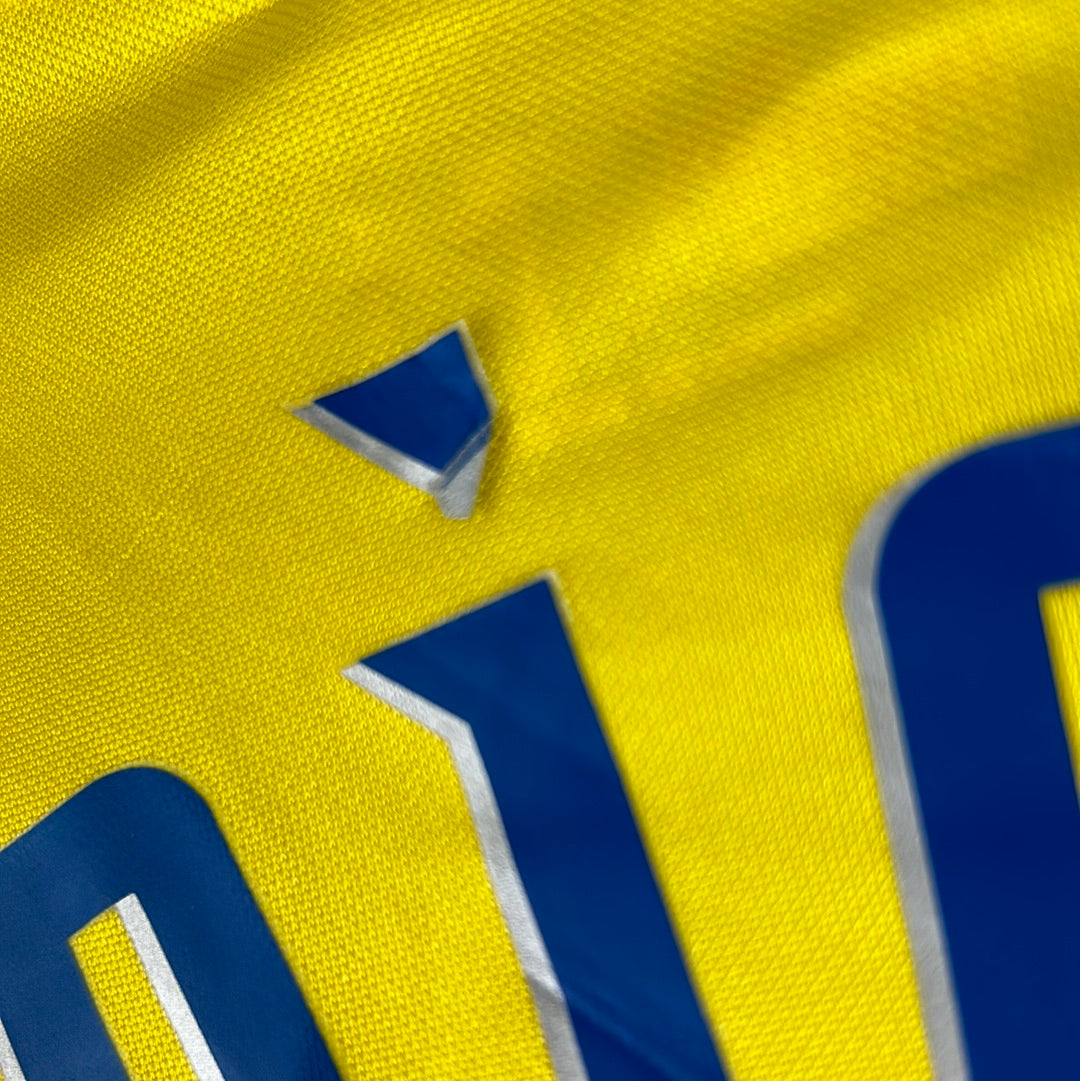 Villarreal 2007/2008 Match Worn Home Shirt - Pires 7