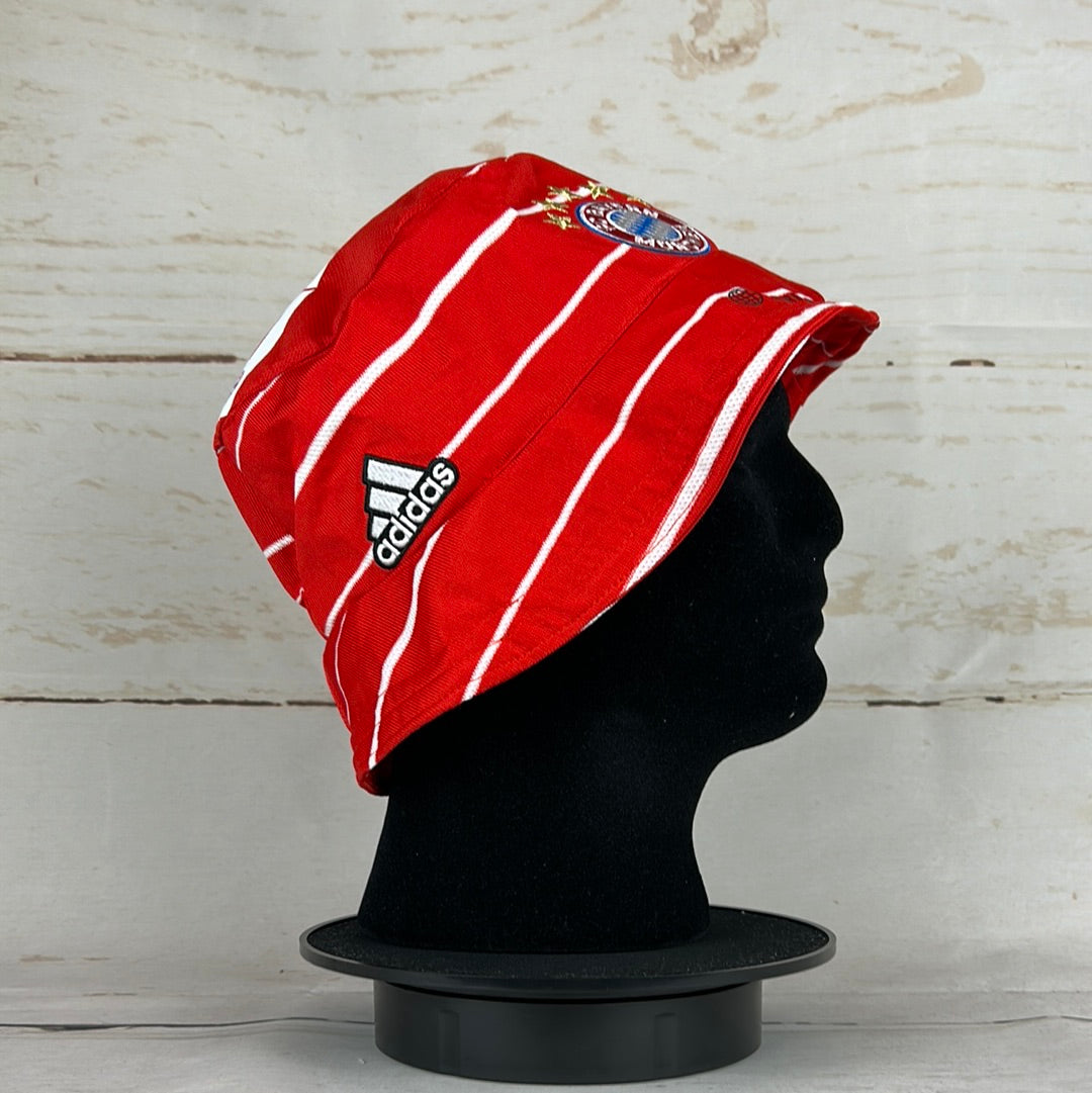 Bayern Munich 2022-2023 Upcycled Home Shirt Bucket Hat