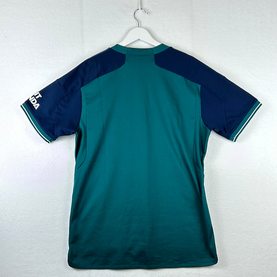 Arsenal 2023/2024 Third Shirt Back