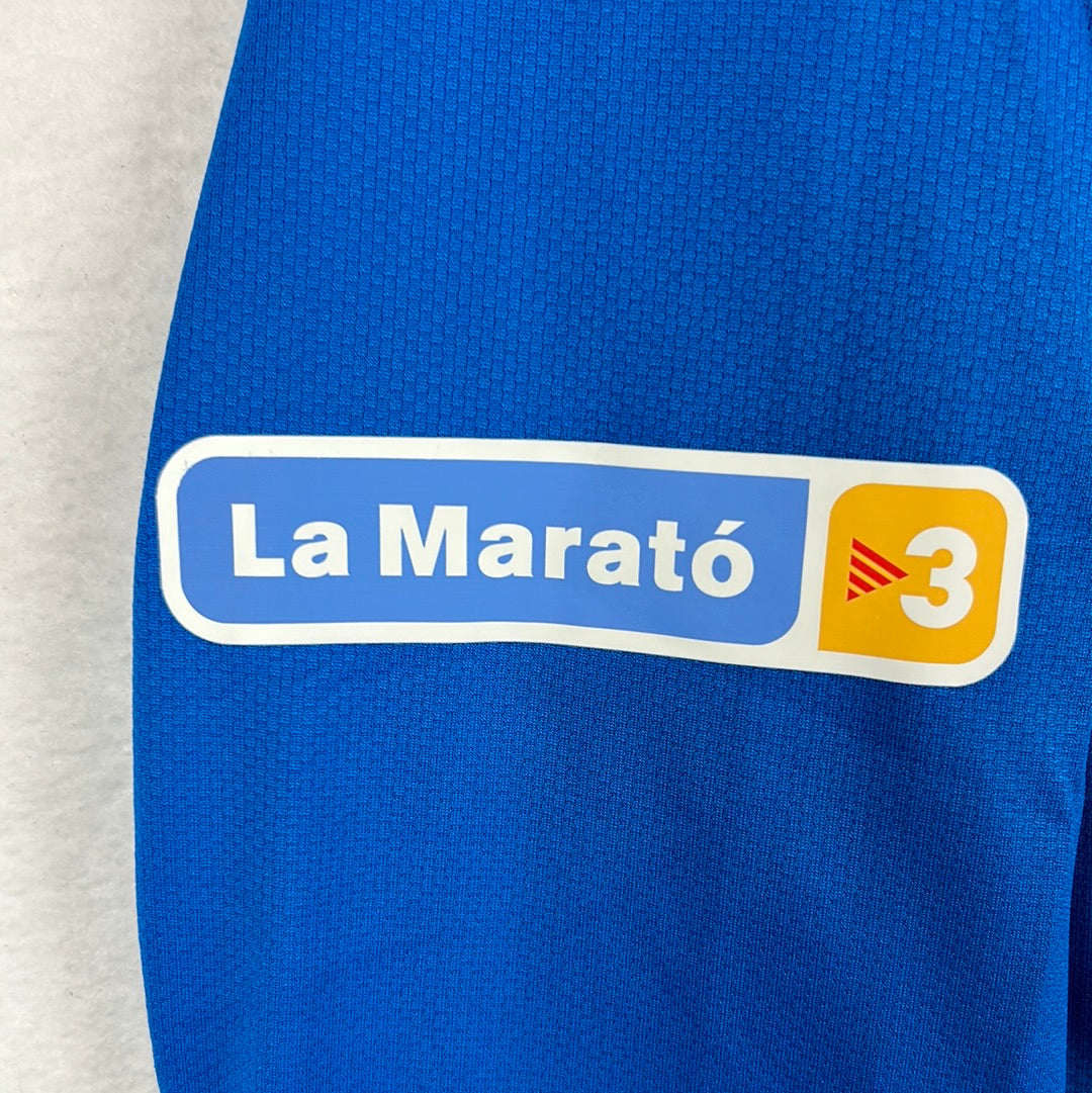 Barcelona 2008/2009 Player Issue Third Goalkeeper Shirt - Valdes 1