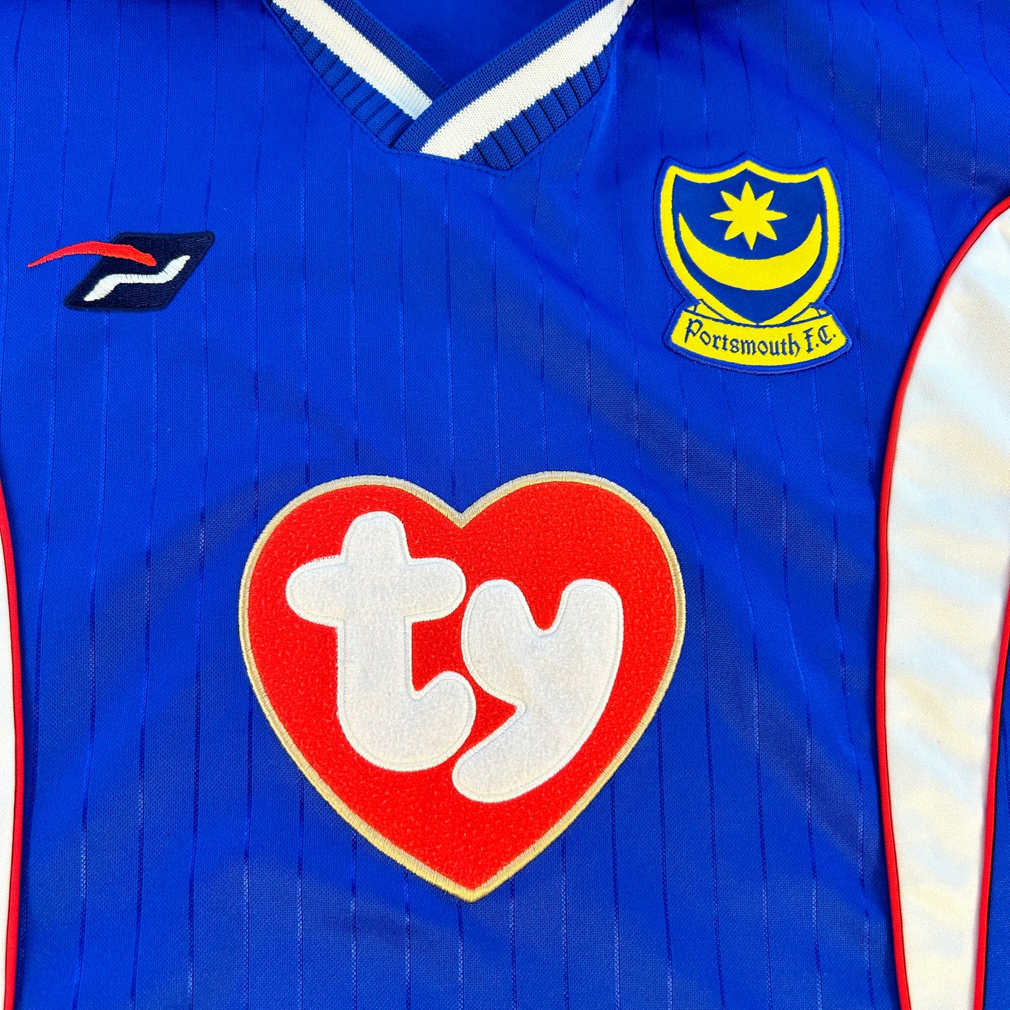 Portsmouth 2002/2003 Home Shirt - Medium - Excellent
