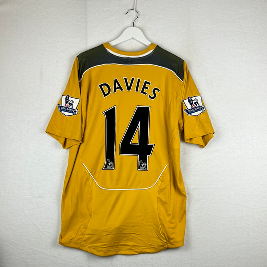 Bolton Wanderers 2008/2009 Player Issue Away Shirt - Davies 14