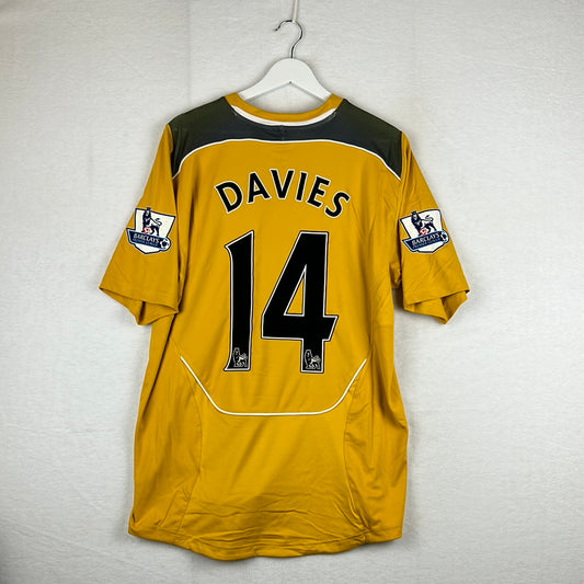 Bolton Wanderers 2008/2009 Player Issue Away Shirt - Davies 14