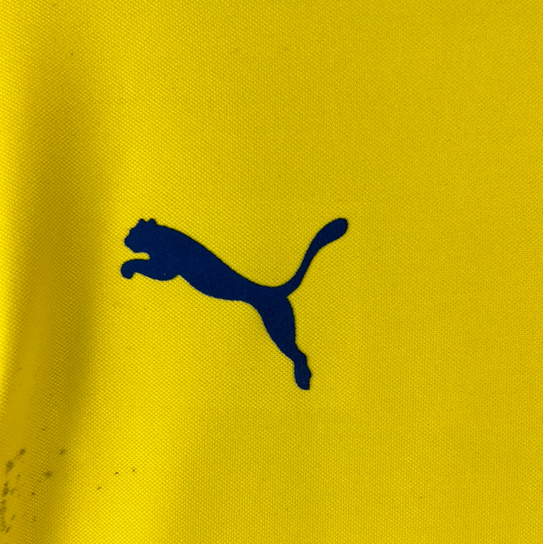 Villarreal 2005/2006 Match Worn Home Shirt - Jose Mari 23