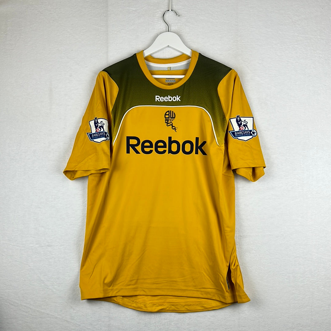 Bolton Wanderers 2008/2009 Player Issue Away Shirt - Davies 14