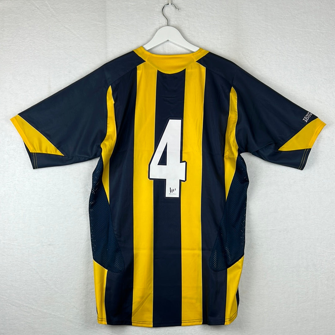 Atletico Madrid 2005/2006 Match Worn Away Shirt - 4 Back Print
