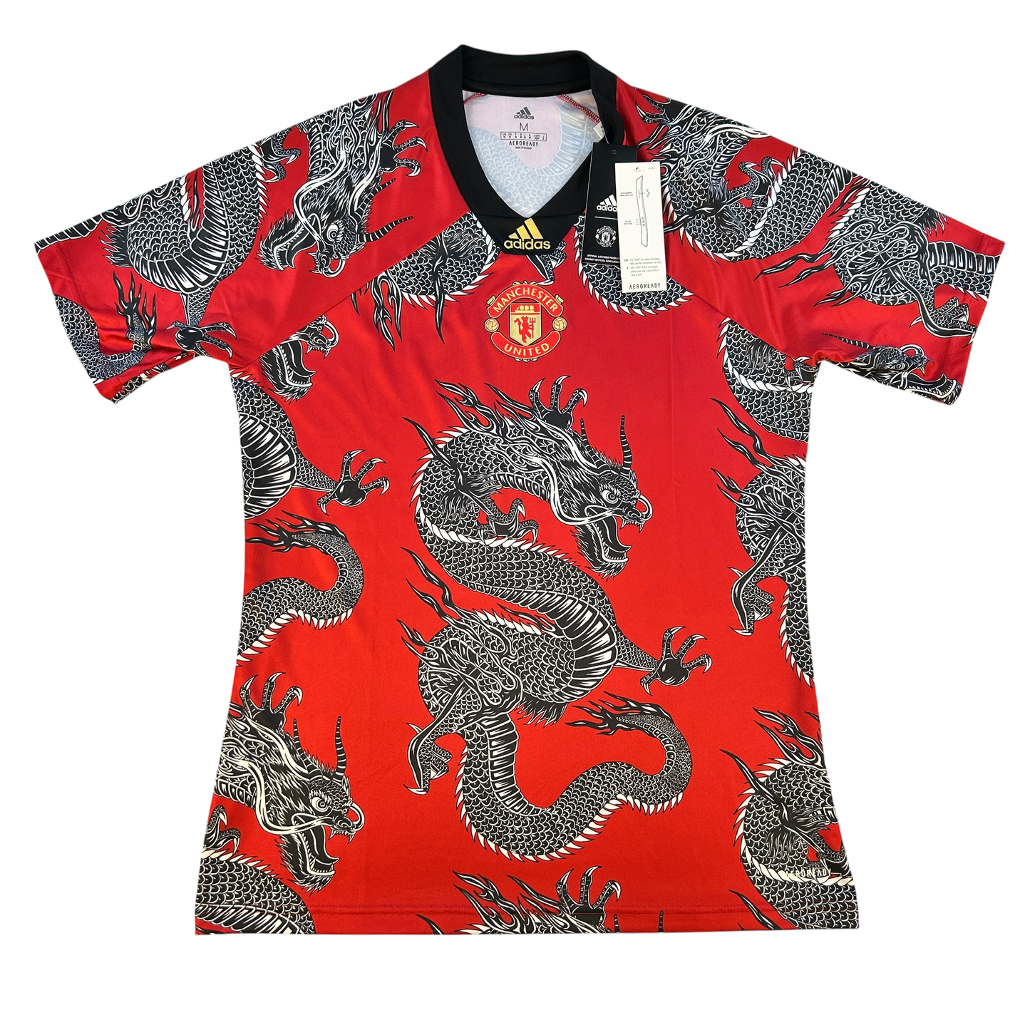 Manchester United 2020 Chinese New Year Shirt - Medium - BNWT- Adidas FU1323