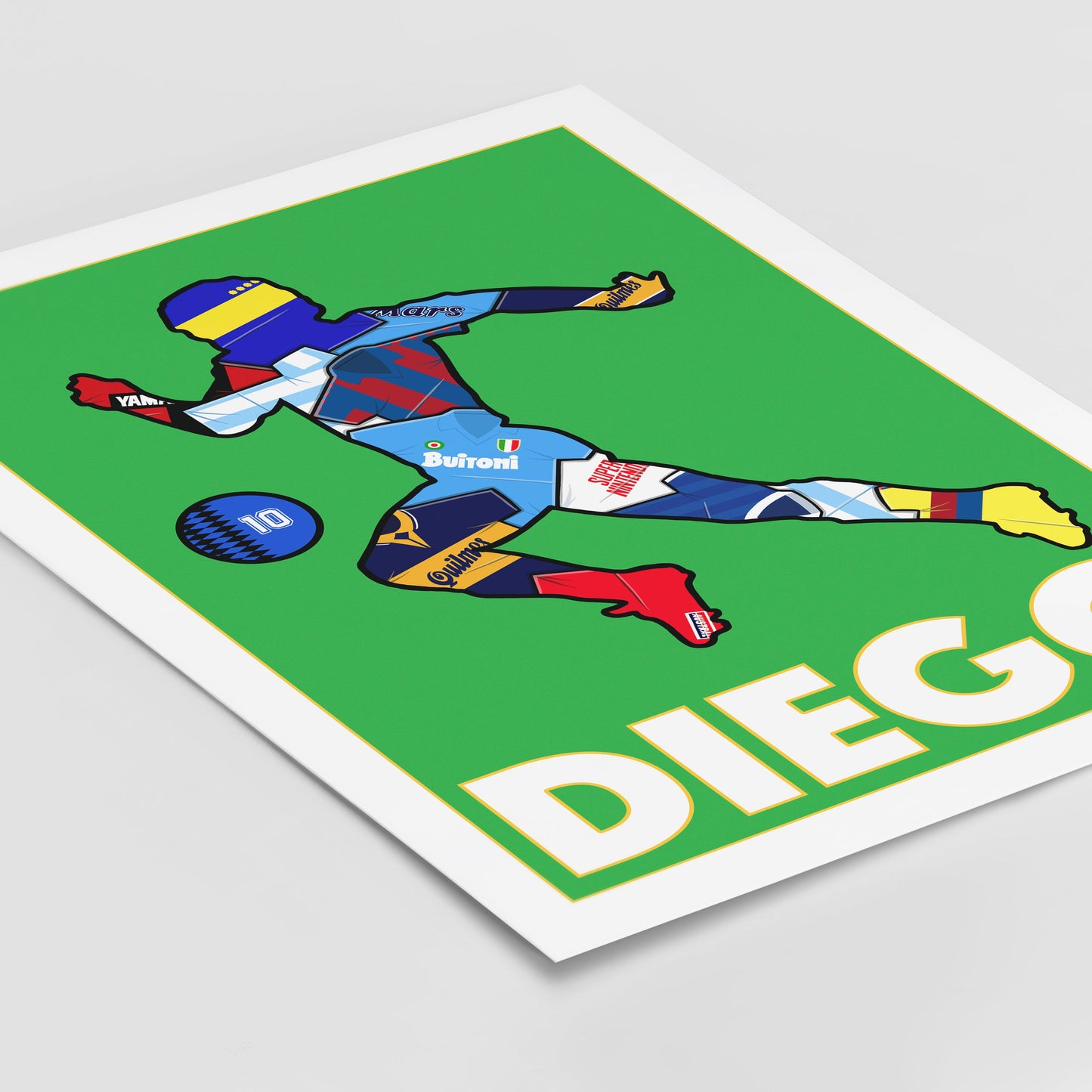 Diego Shirts Mash Up Print