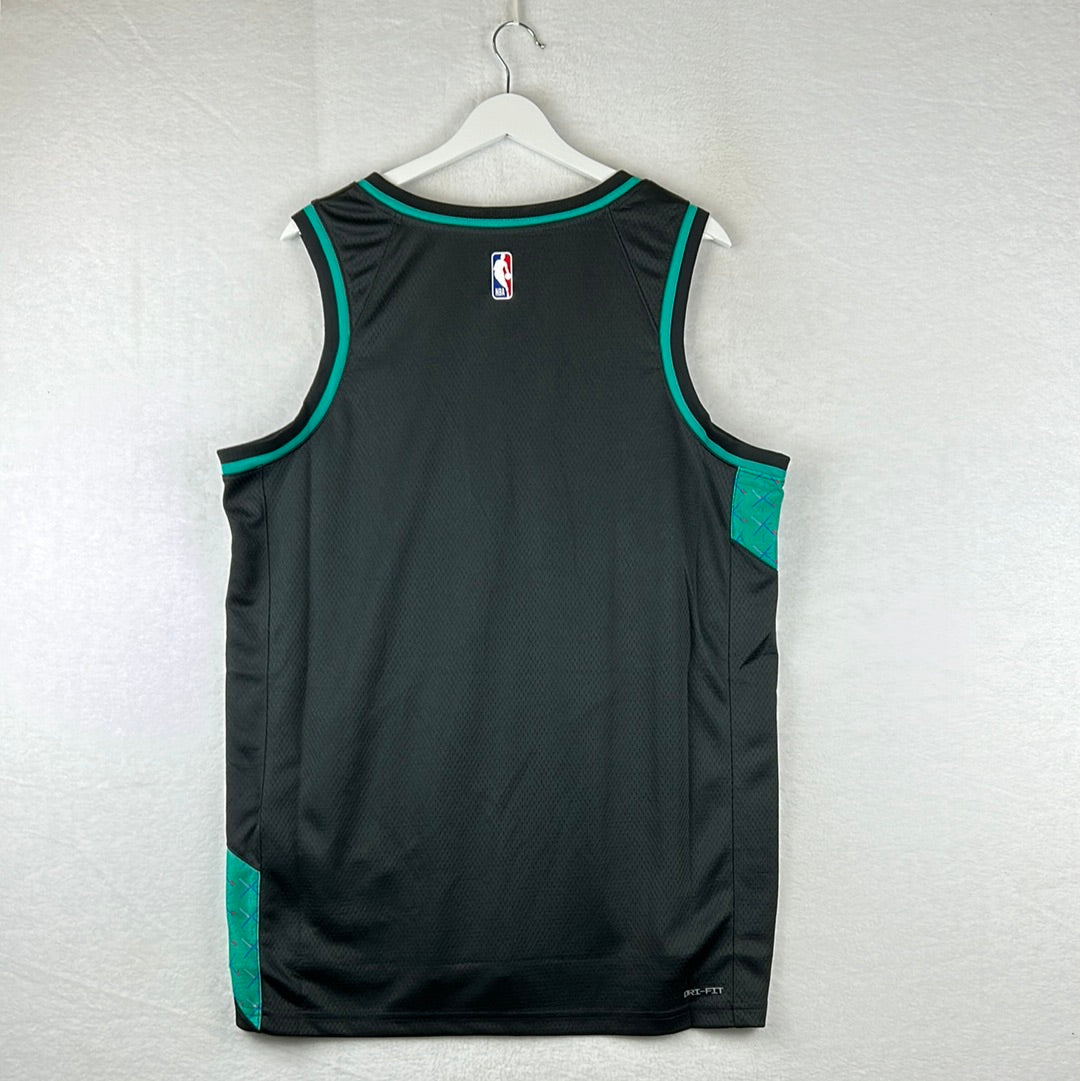 Portland Trail Blazers Road City Edition Jersey - Large - New with Tags