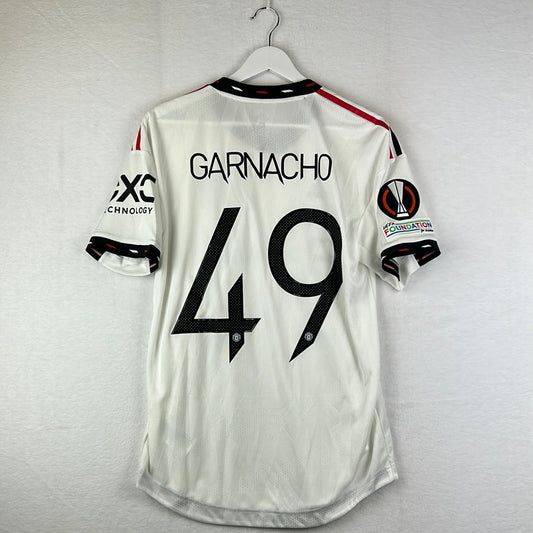 Manchester United 2022/2023 Player Issue Away Shirt - Garnacho 49