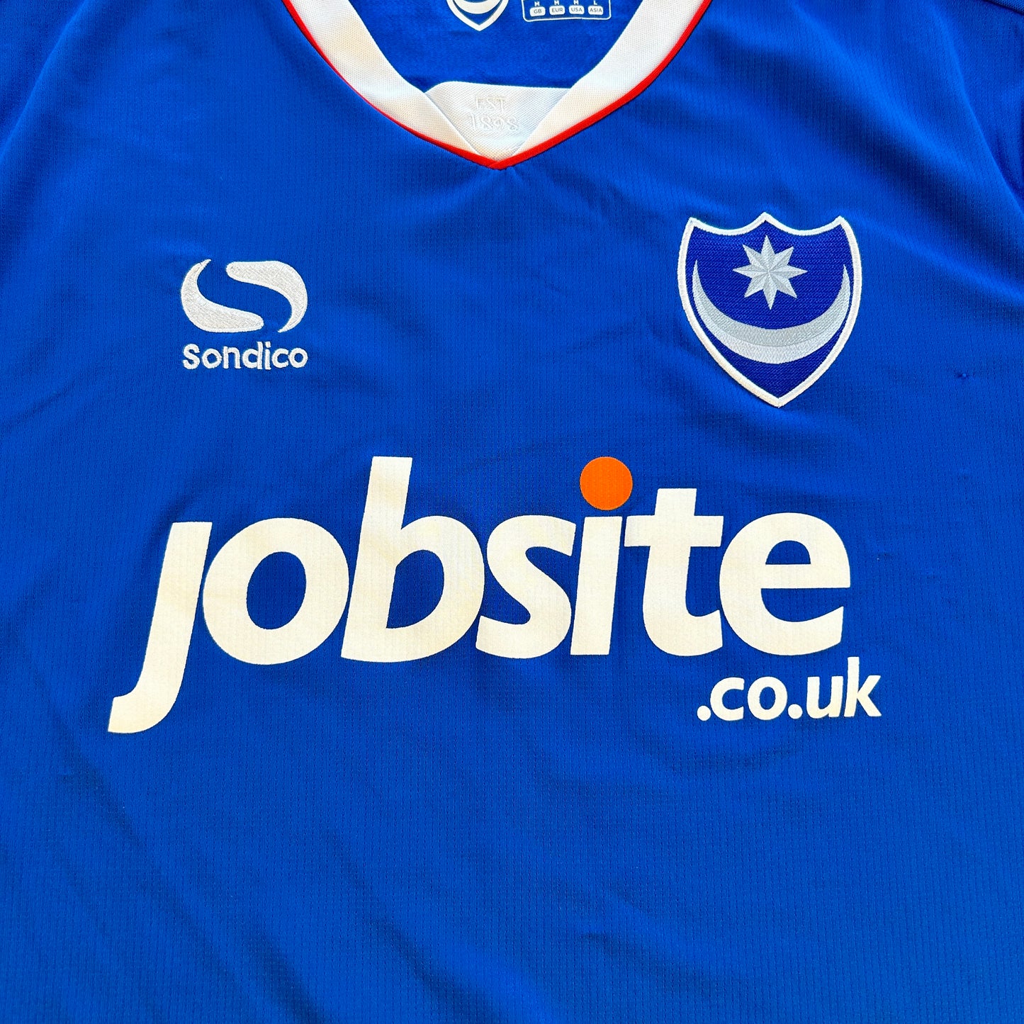 Portsmouth 2016/2017 Home Shirt - Medium - Excellent