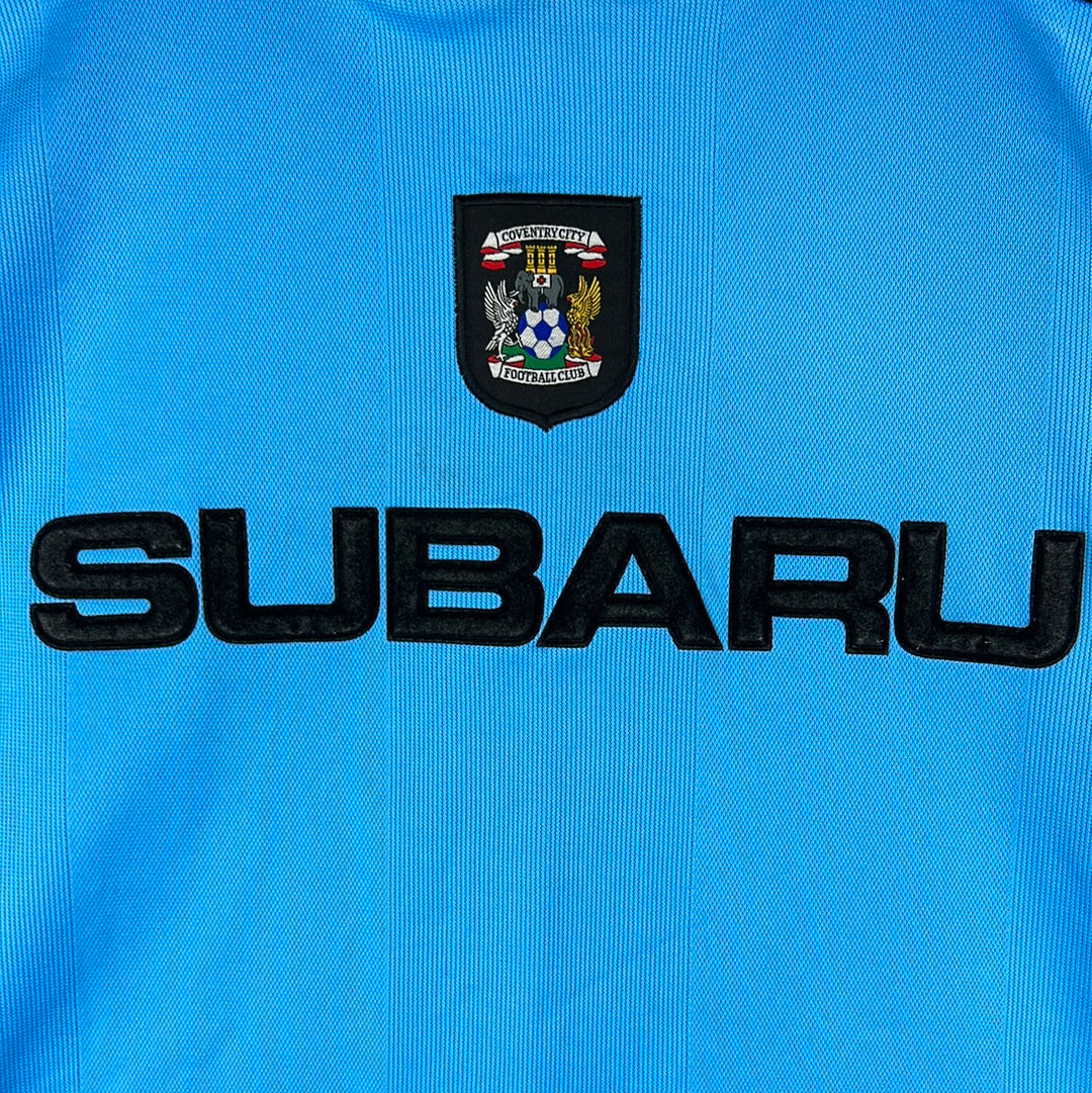 Coventry City 2001/2002 Home Shirt - 38/40 Inches - Very Good Conditon