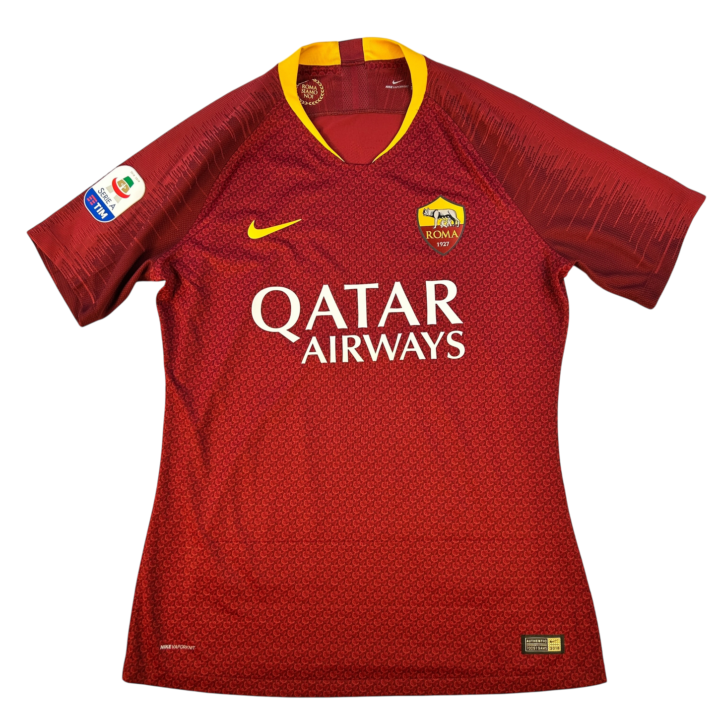 AS Roma 2018/2019 Match Issued Home Shirt - Kolarov 11